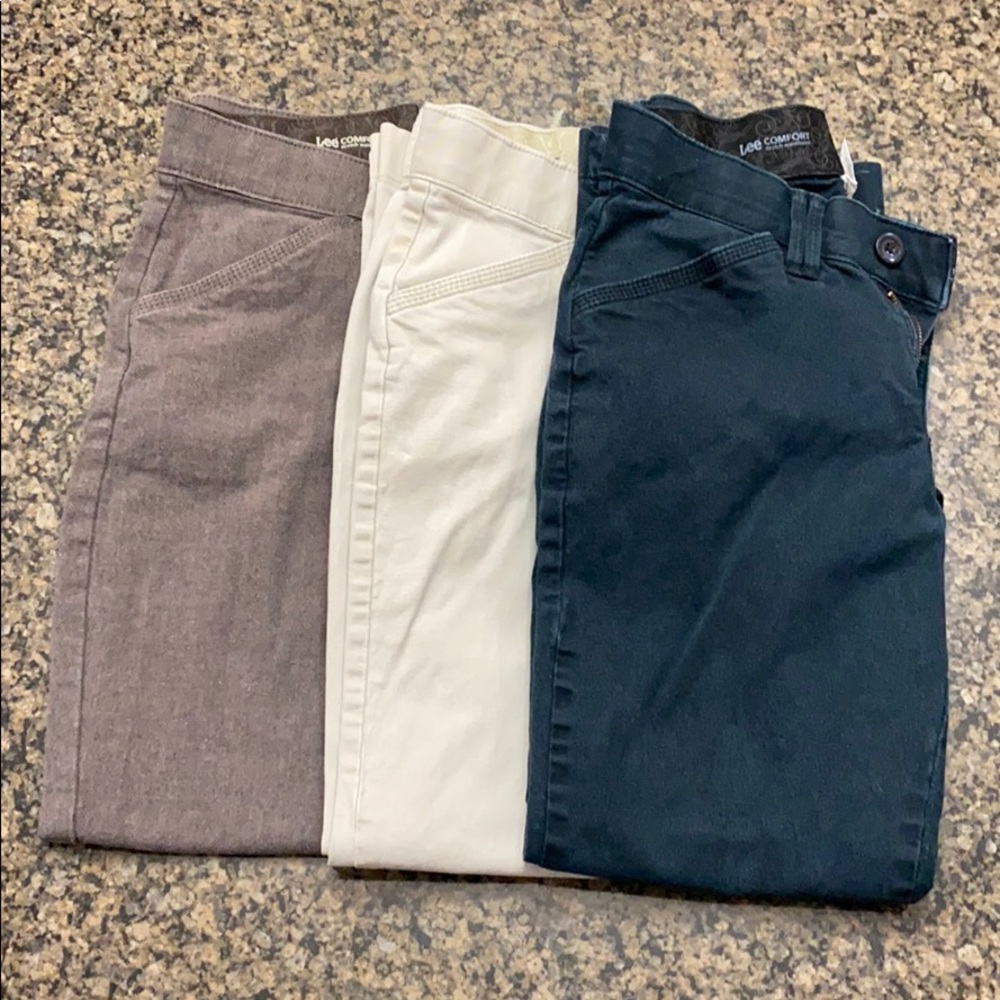 3 pair of Lee Comfort Pants